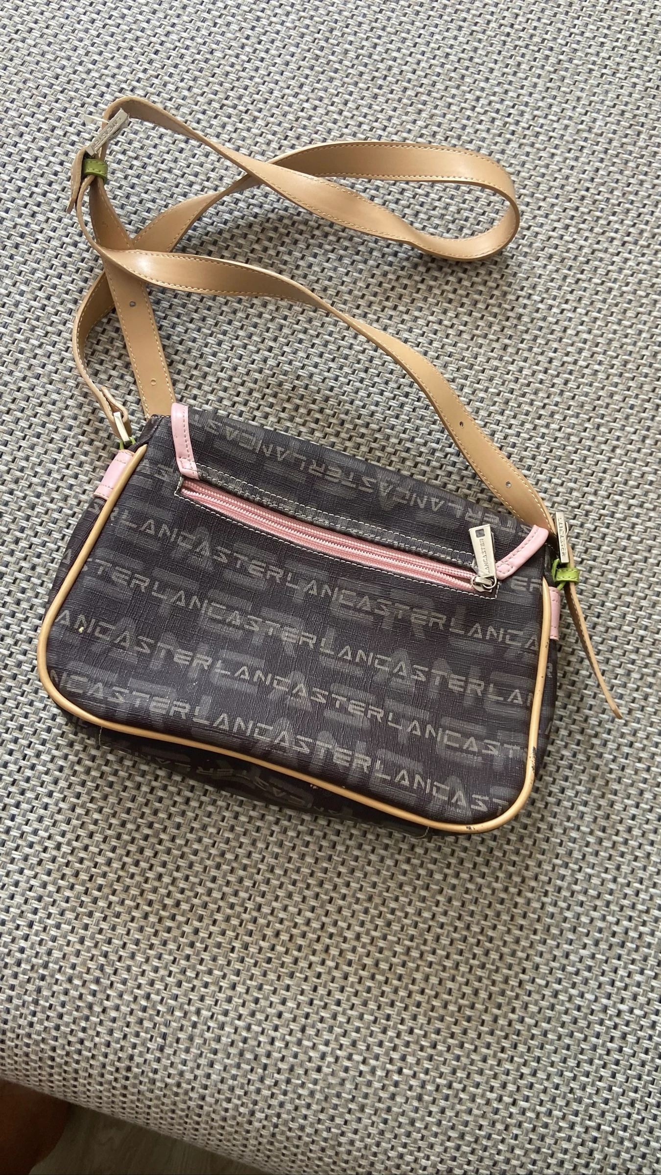Bolso Lancaster marrón y rosa – photo 8